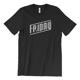 Friday Black T-Shirt