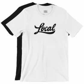 Local T-Shirts white and black