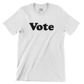 Vote white t-shirt