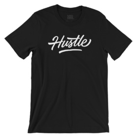 Hustle Black T-Shirt