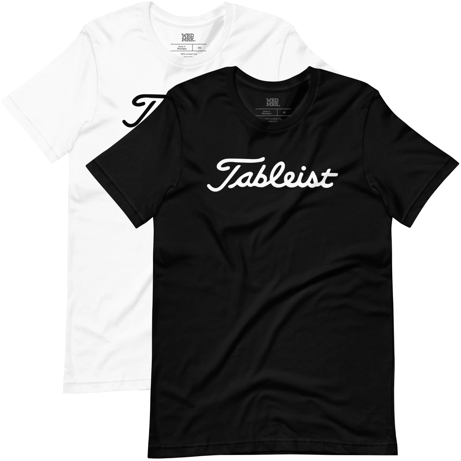 Tableist T-Shirt color variations