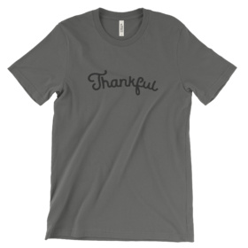 Thankful gray T-Shirt