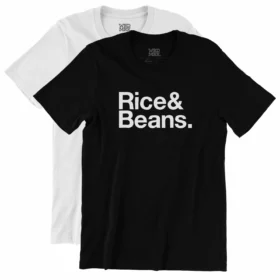 Rice & Beans. T-Shirt color variations