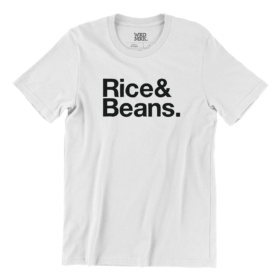 Rice & Beans t-shirt white