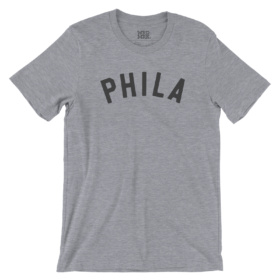 gray heather PHILA t-shirt