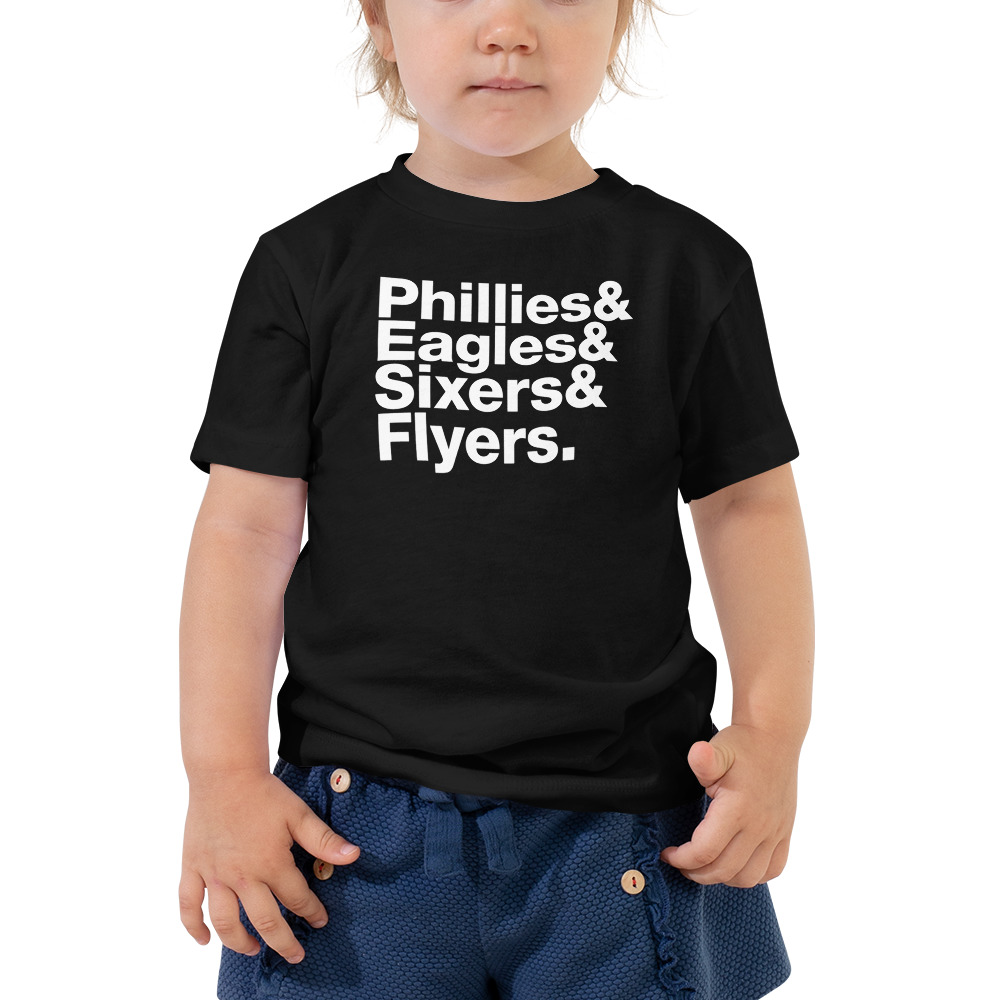 Philadelphia Sports Teams  Kids T-Shirt for Sale by corbrand