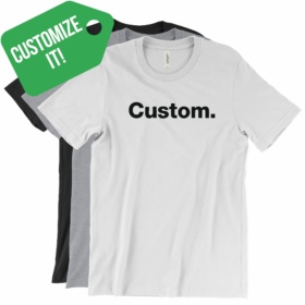 Customize It! One Word T-Shirts