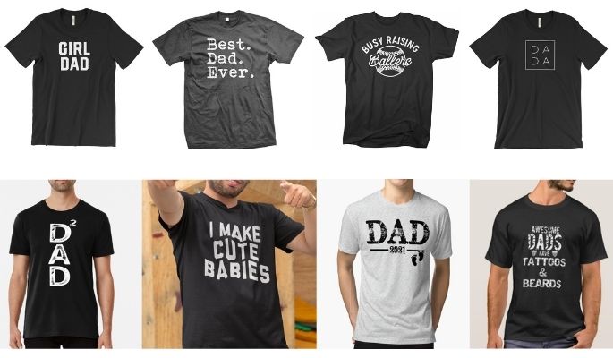8 T-shirt Ideas for Father's Day Gifts