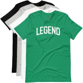 LEGEND T-Shirt color variations
