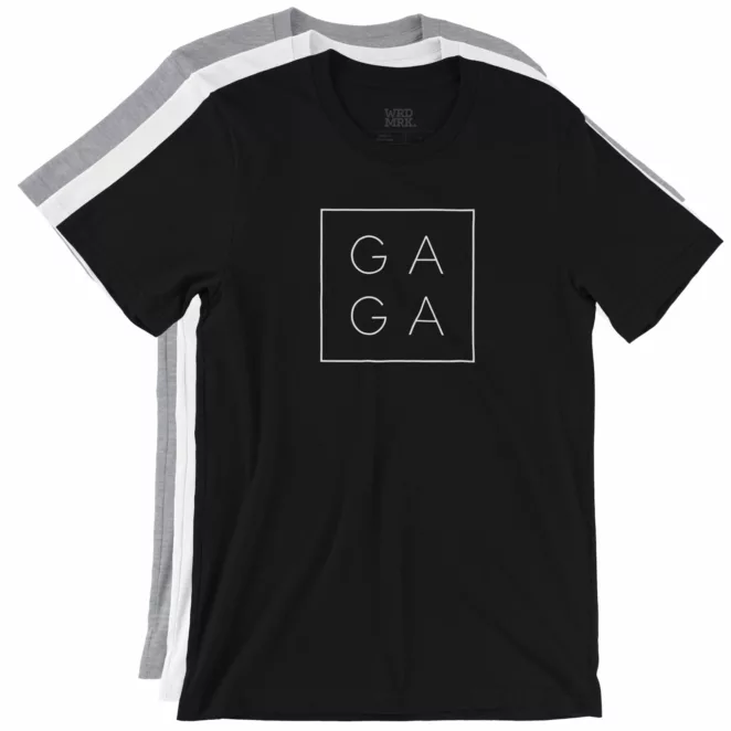 GAGA T-Shirts Color Variations