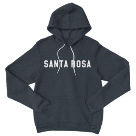 SANTA ROSA navy heather hoodie