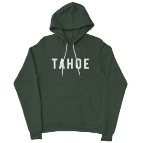 TAHOE forest heather hooded sweatshirt