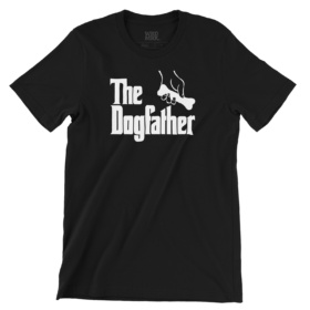 The Dogfather black t-shirt
