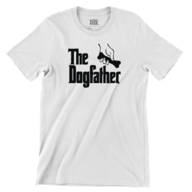 The Dogfather white t-shirt