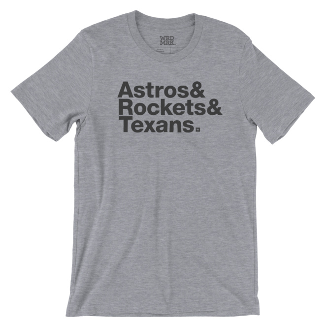 black astros t shirt