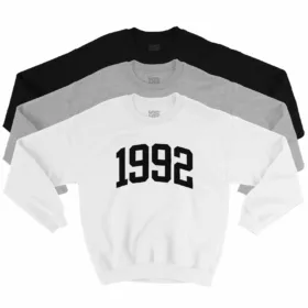 1992 crewneck sweatshirts color variations
