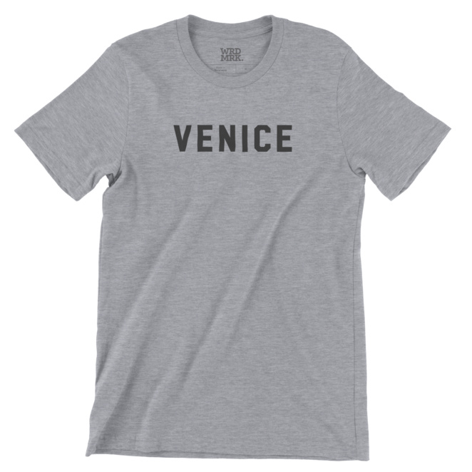 VENICE t-shirt heather gray