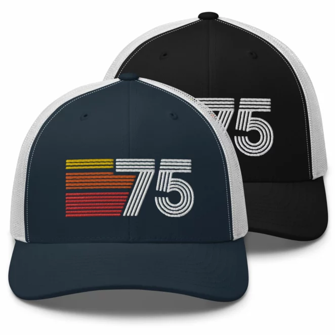 75 Retro Trucker Hat color variations