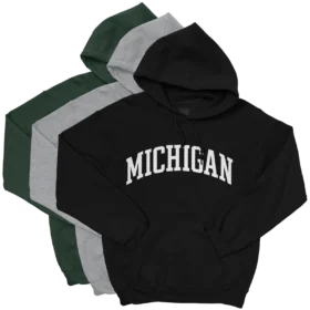 MICHIGAN Hoodie color variants