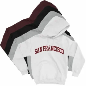 SAN FRANCISCO Hoodie color variations