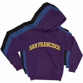 SAN FRANCISCO hoodies three color variations