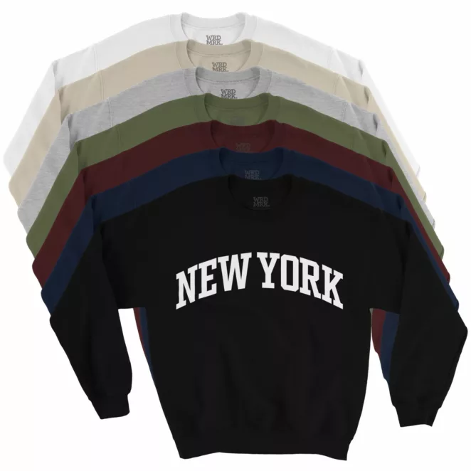 NEW YORK Sweatshirts color variations