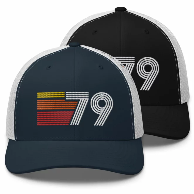79 Retro Trucker Hat color variations