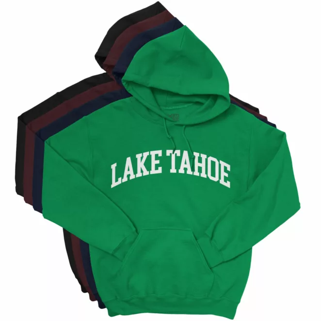 LAKE TAHOE Hoodie Color Variations