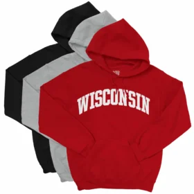 WISCONSIN Hoodies Color Variations