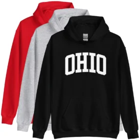 OHIO Hoodie color variations