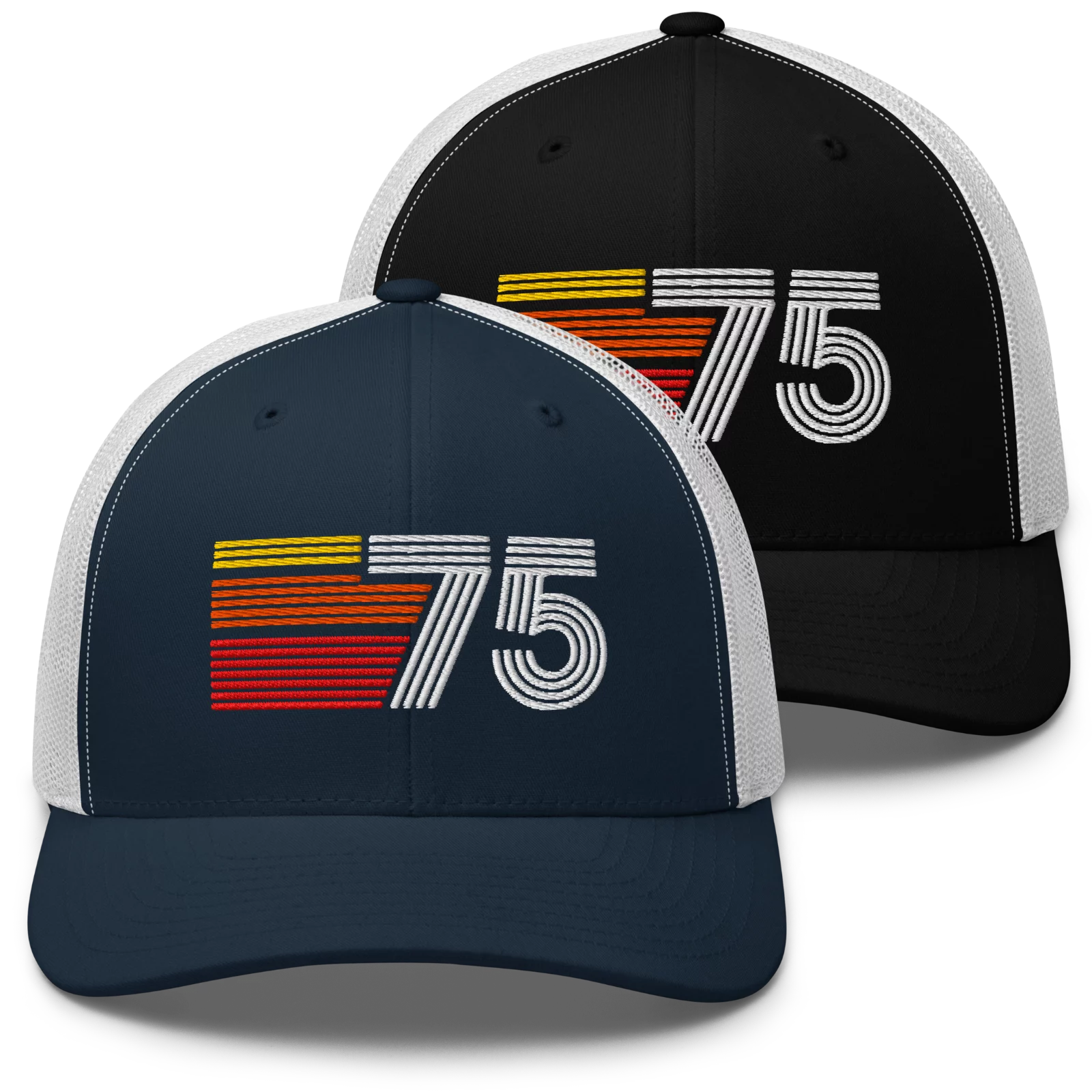 75 Retro Trucker Hat color variations
