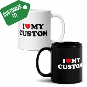 CUSTOMIZE IT I Heart Mug Color Variations