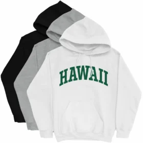 HAWAII Hoodie three color variations