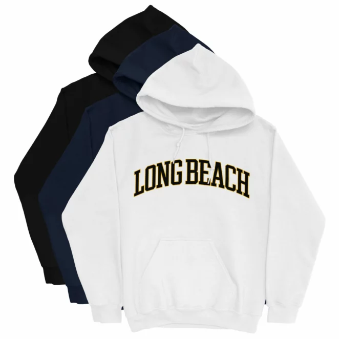 Long Beach Hoodie color variations