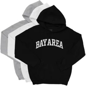 BAY AREA Hoodie color variants