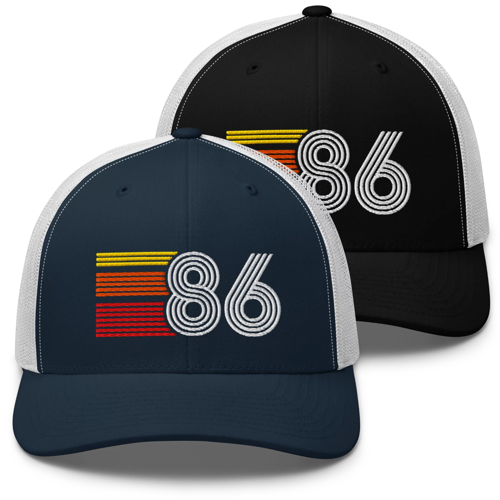 86 Retro Trucker Hat color variants