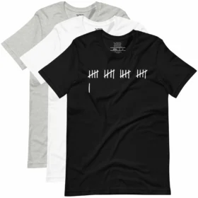 21 Tally Marks T-Shirt color variants