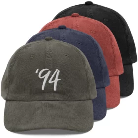 '94 Vintage Corduroy Hat color variations