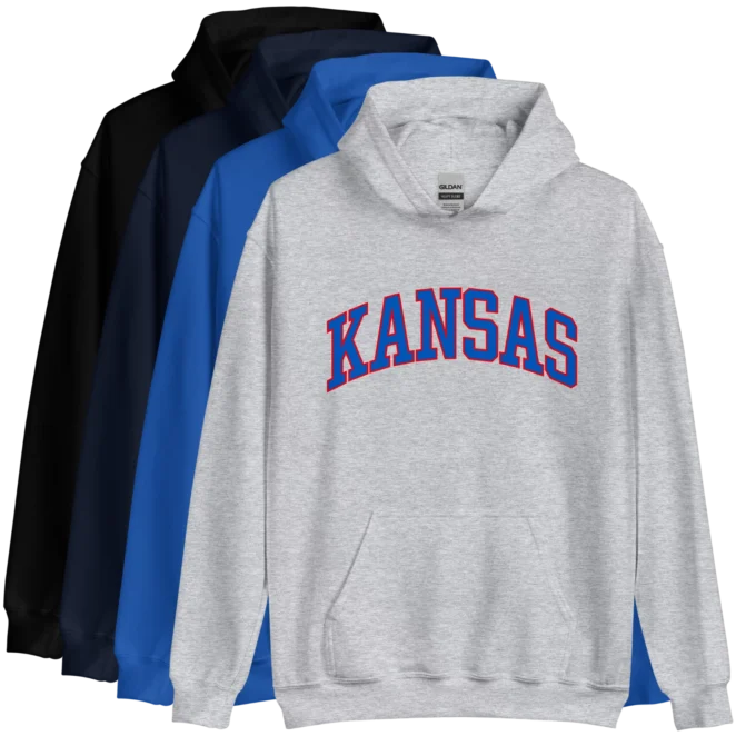 KANSAS Hoodie color variants
