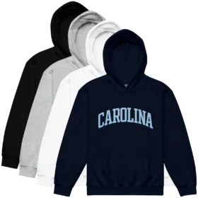 CAROLINA Youth Hoodie color variants
