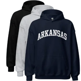 ARKANSAS Hoodie color variants