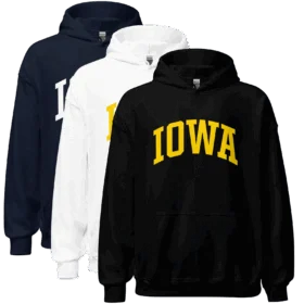 IOWA Hoodie color variants