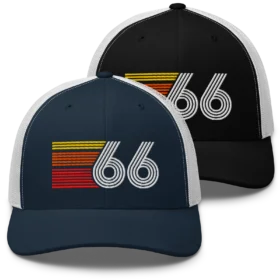 66 Retro Trucker Hat color variations