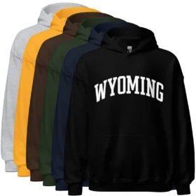 WYOMING Hoodie color variants