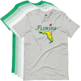 Florida Golf T-Shirt variants