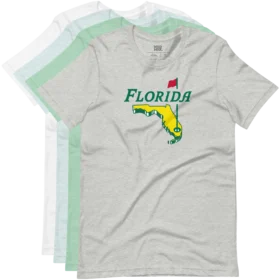 Florida Golf T-Shirt variations