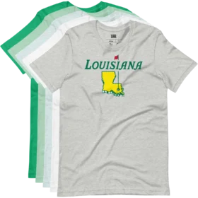 Louisiana Golf T-Shirt variations