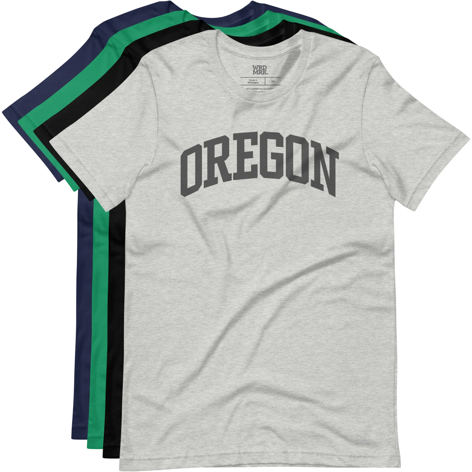 Oregon T-Shirt color variations