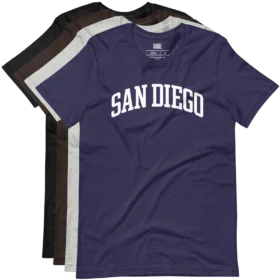 SAN DIEGO T-Shirt variations