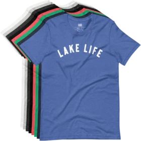 LAKE LIFE T-Shirt color variations
